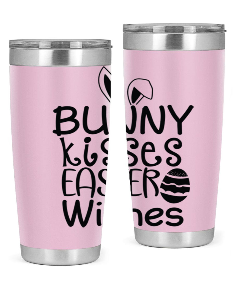 Bunny kisses easter wishes  94#- spring- Tumbler