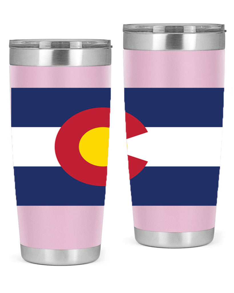 Colorado 46#- Us Flags- Tumbler