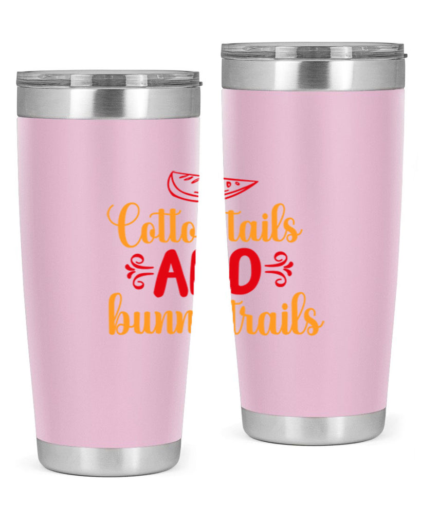 Cotton tails and bunny trails 111#- spring- Tumbler