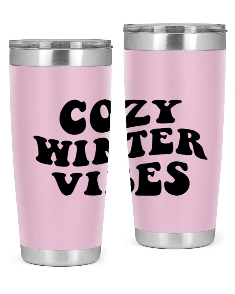 Cozy Winter Vibes 64#- winter- Tumbler