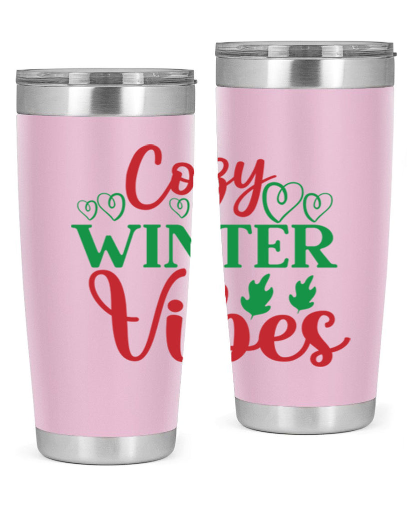 Cozy Winter Vibes 74#- winter- Tumbler