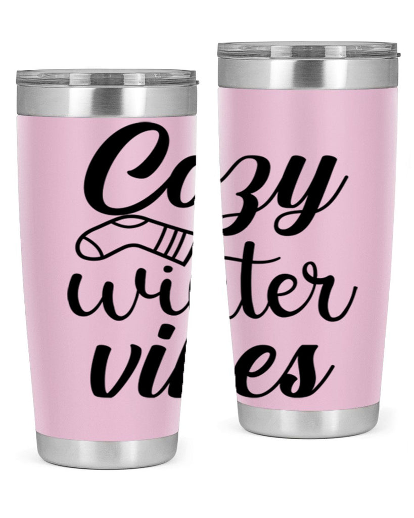 Cozy Winter Vibes 82#- winter- Tumbler