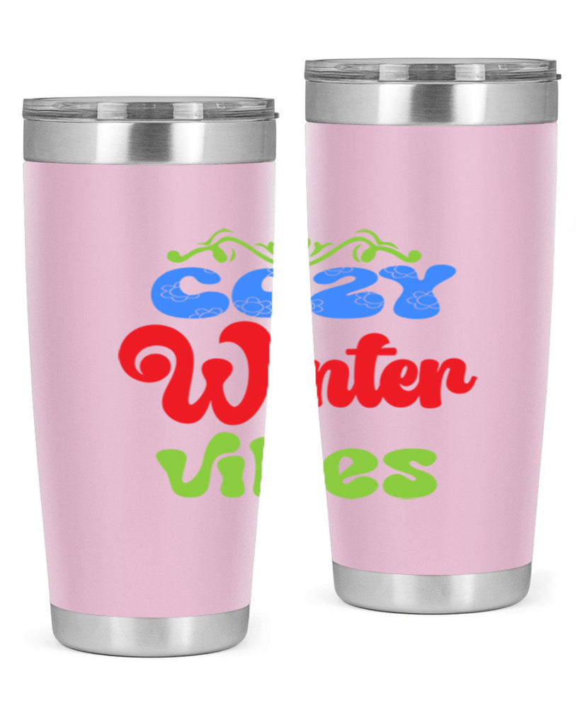 Cozy winter vibes 75#- winter- Tumbler