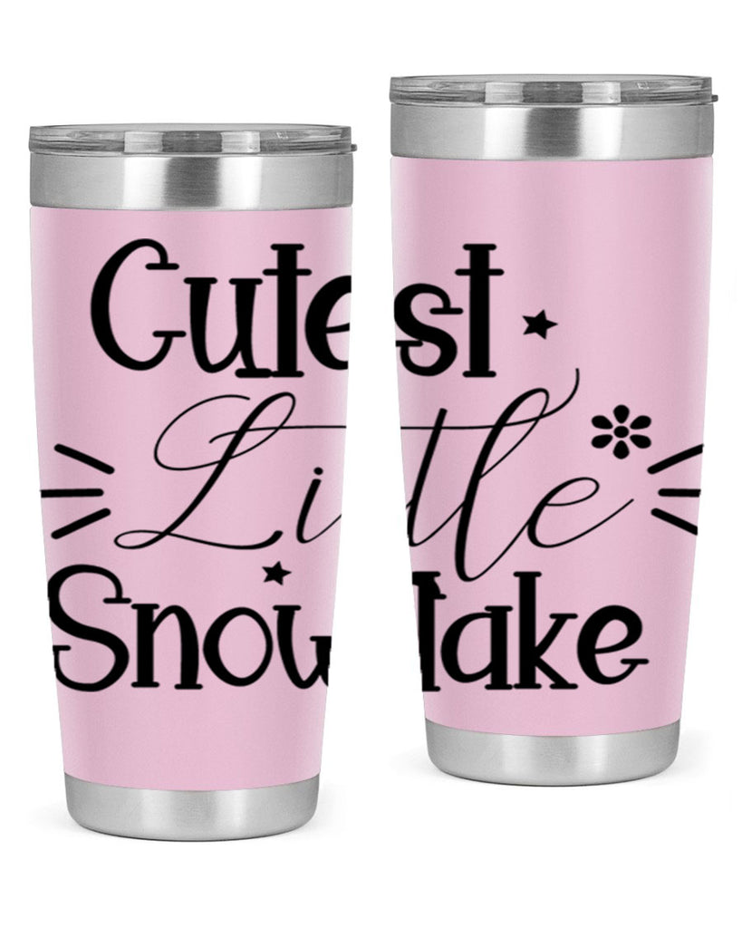 Cutest Little Snowflake90#- winter- Tumbler