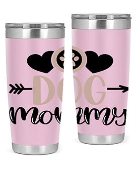 Dog Mommy Style 25#- dog- Tumbler
