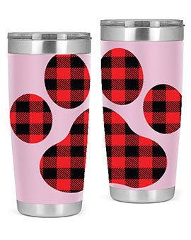 Dog Paw Style 94#- dog- Tumbler