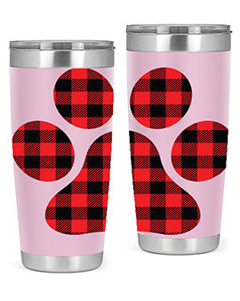 Dog Paw Style 95#- dog- Tumbler