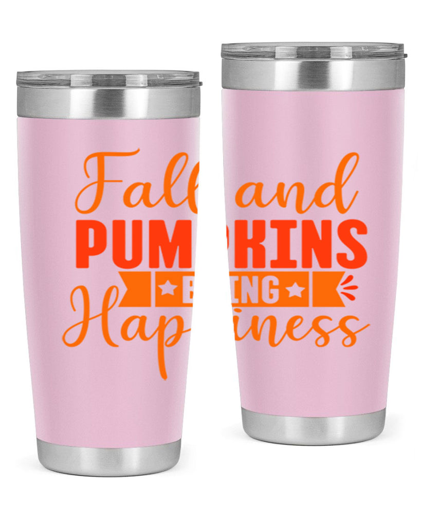 Fall And Pumpkins Bring Happiness Design 84#- fall- Tumbler
