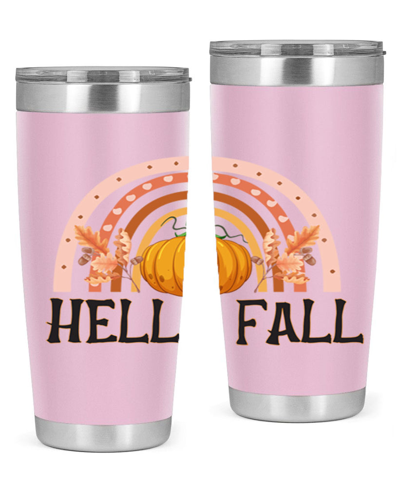 Fall Boho Rainbow 91#- fall- Tumbler