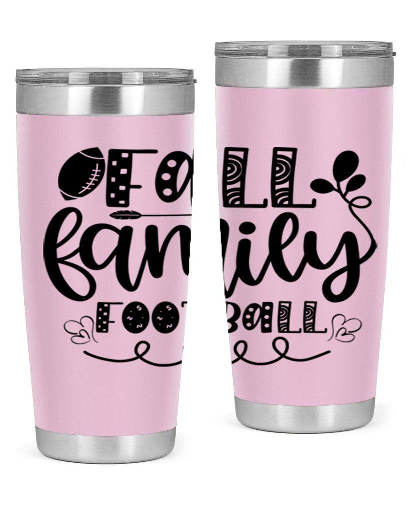 Fall Family Football 99#- fall- Tumbler