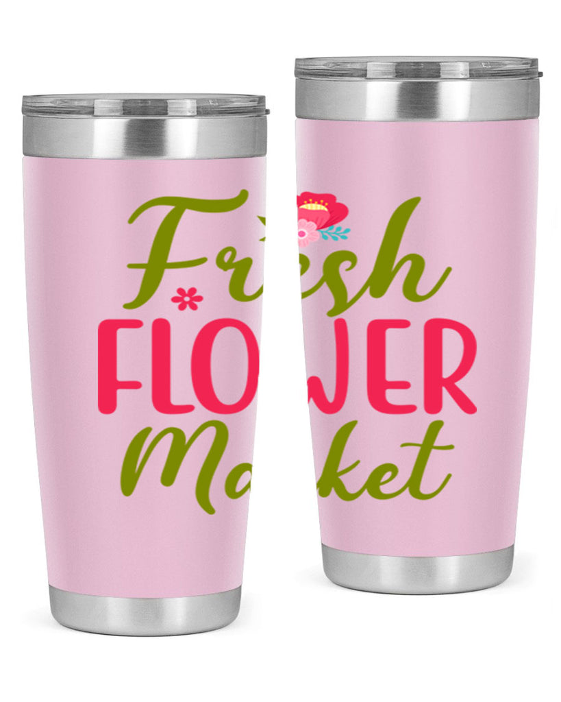 Fresh Flower Market 144#- spring- Tumbler