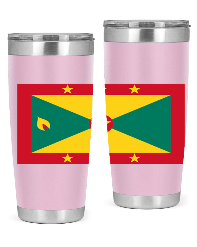 Grenada 130#- world flags- Tumbler