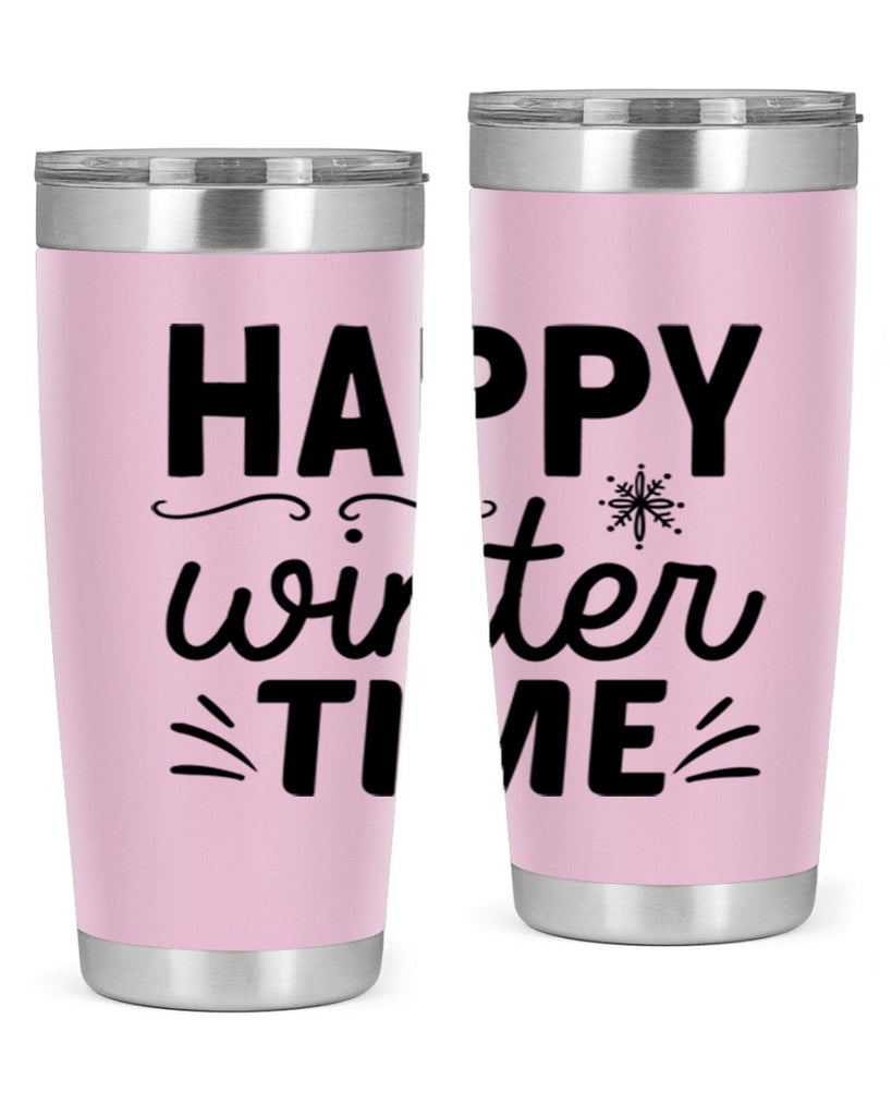 Happy Winter Time134#- winter- Tumbler
