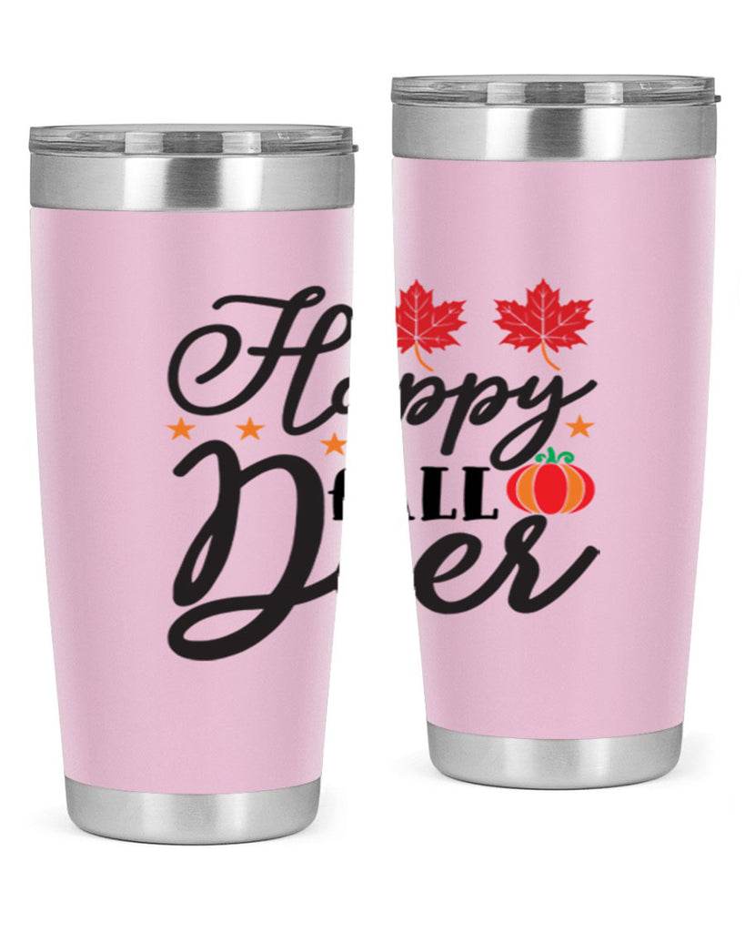 Happyfalldeer 254#- fall- Tumbler