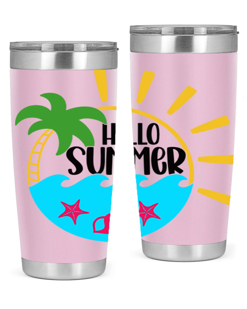Hello Summer Style 40#- summer- Tumbler