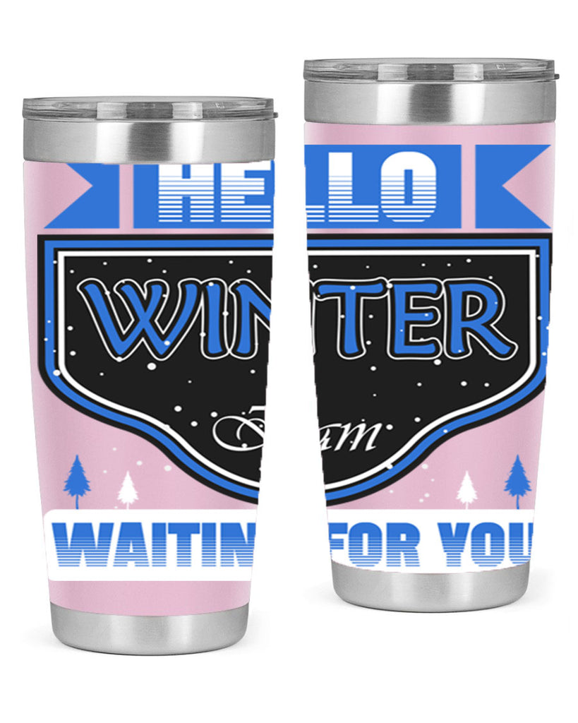 Hello Winter 164#- winter- Tumbler