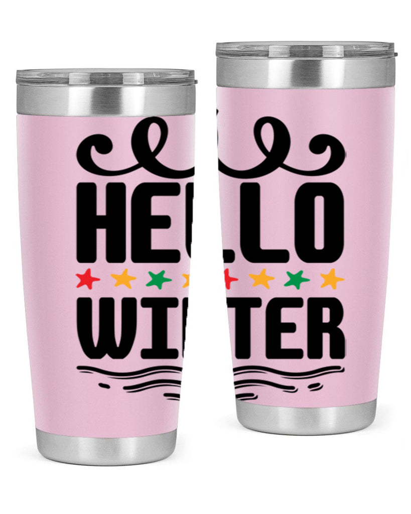 Hello Winter 185#- winter- Tumbler