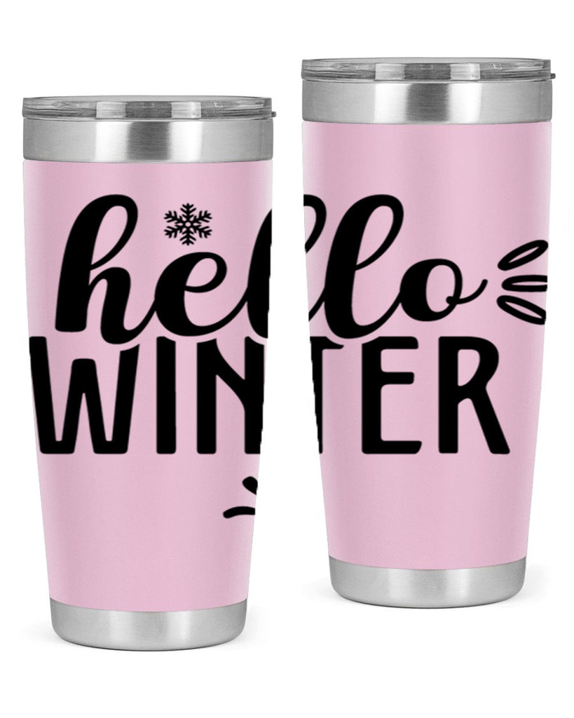Hello Winter171#- winter- Tumbler