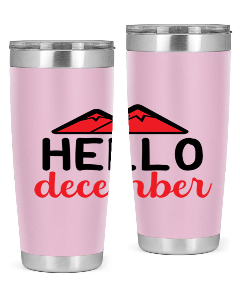 Hello december 160#- winter- Tumbler