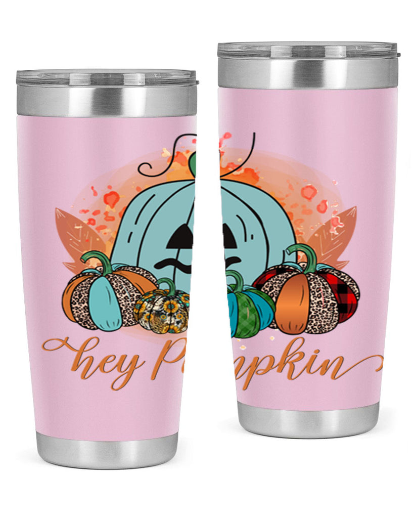 Hey Pumpkin 302#- fall- Tumbler