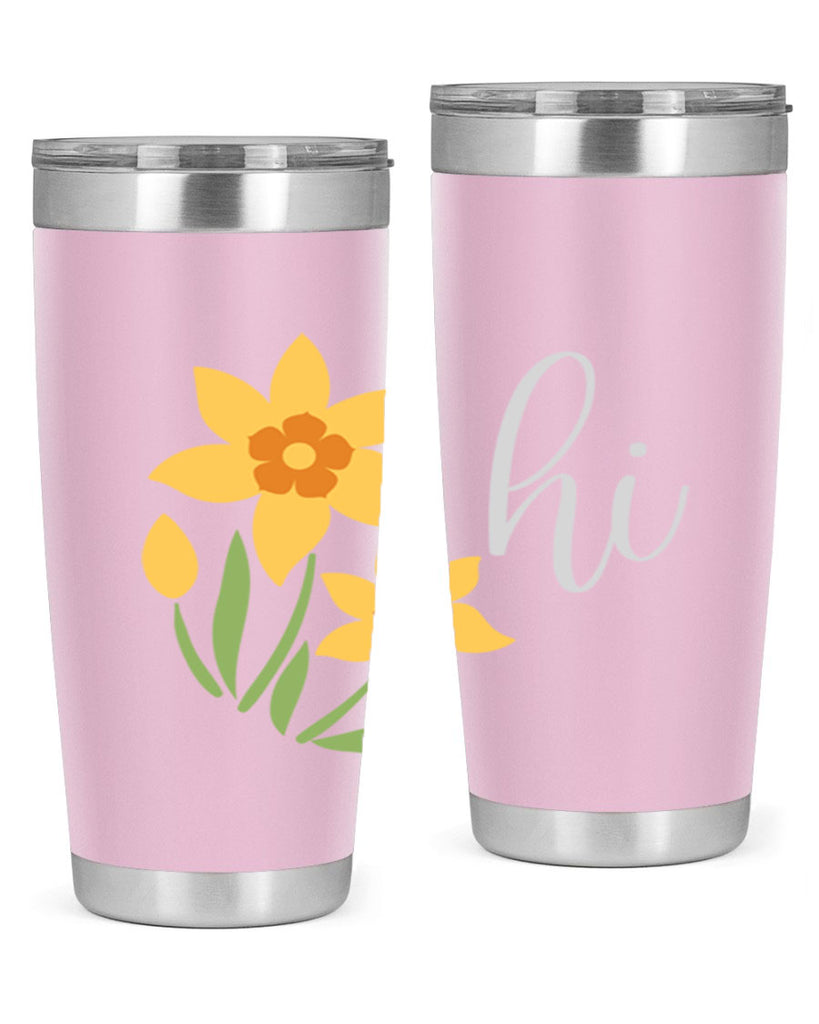 Hi daffodil flower236#- spring- Tumbler
