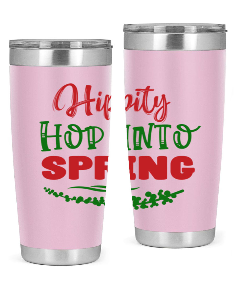 Hippity Hop into Spring 239#- spring- Tumbler