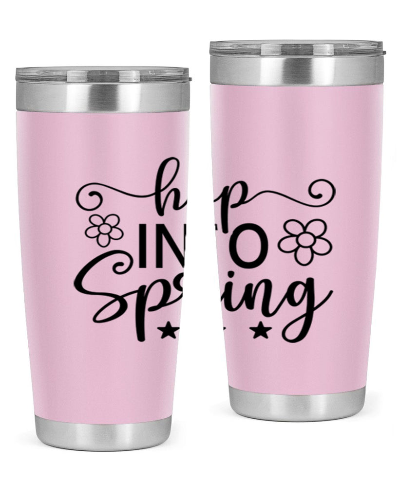 Hop into spring  252#- spring- Tumbler