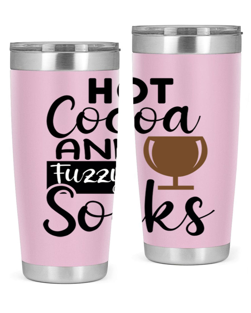 Hot Cocoa And Fuzzy Socks 218#- winter- Tumbler