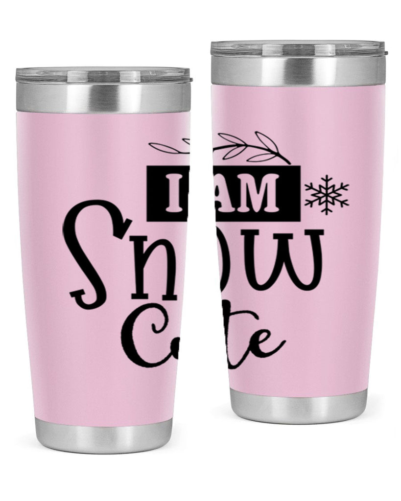 I Am Snow Cute 220#- winter- Tumbler