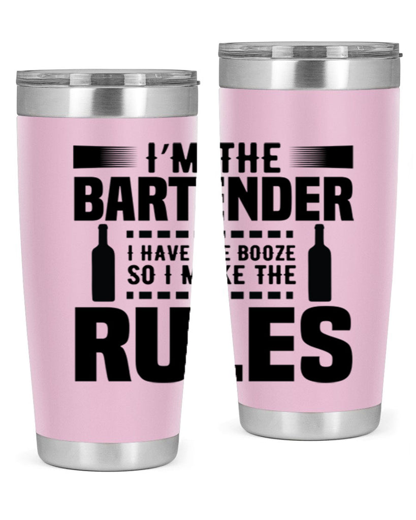 I am the Bartender Style 2#- bartender- tumbler
