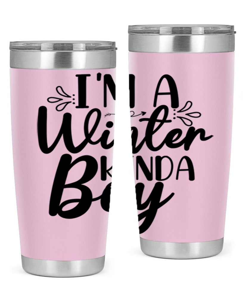 Im A Winter Kinda Boy 238#- winter- Tumbler