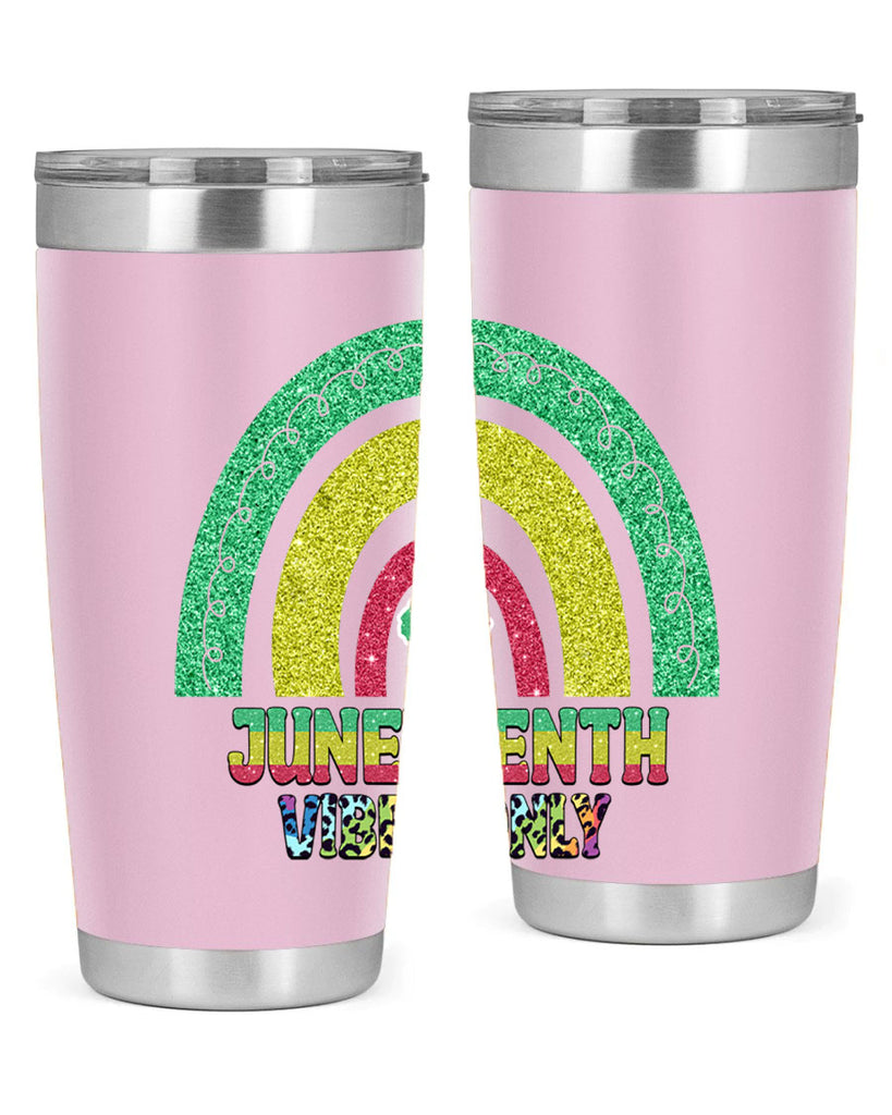 Juneteenth Vibes Only 5#- Juneteenth- tumbler