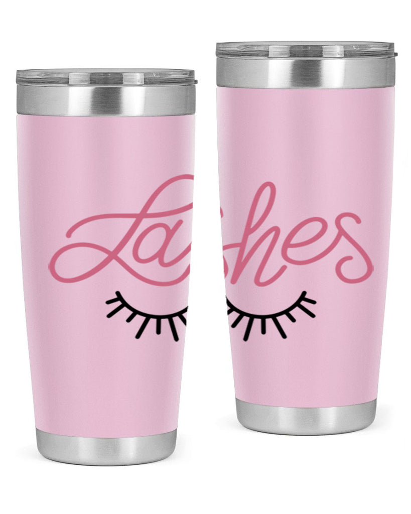 Lashes Style 63#- make up- Tumbler