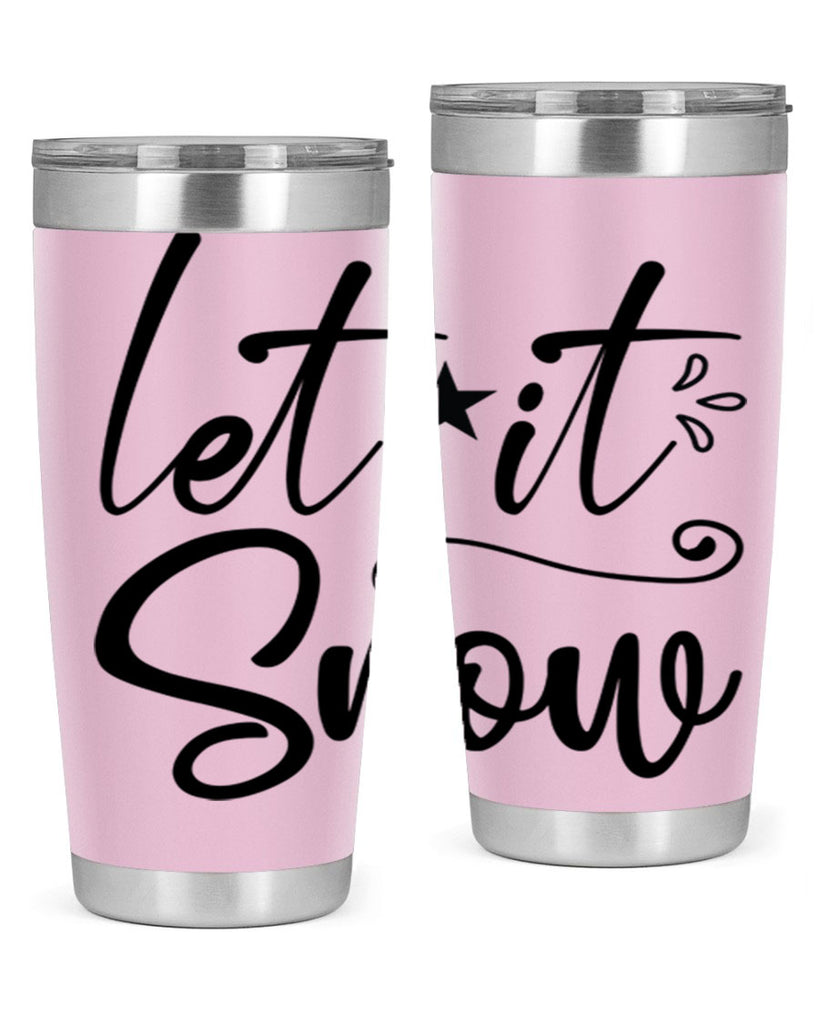 Let it snow 292#- winter- Tumbler