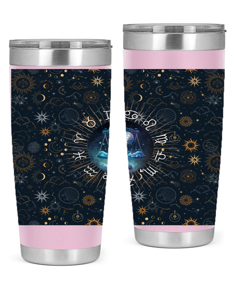 Libra Straight 317#- zodiac- Tumbler