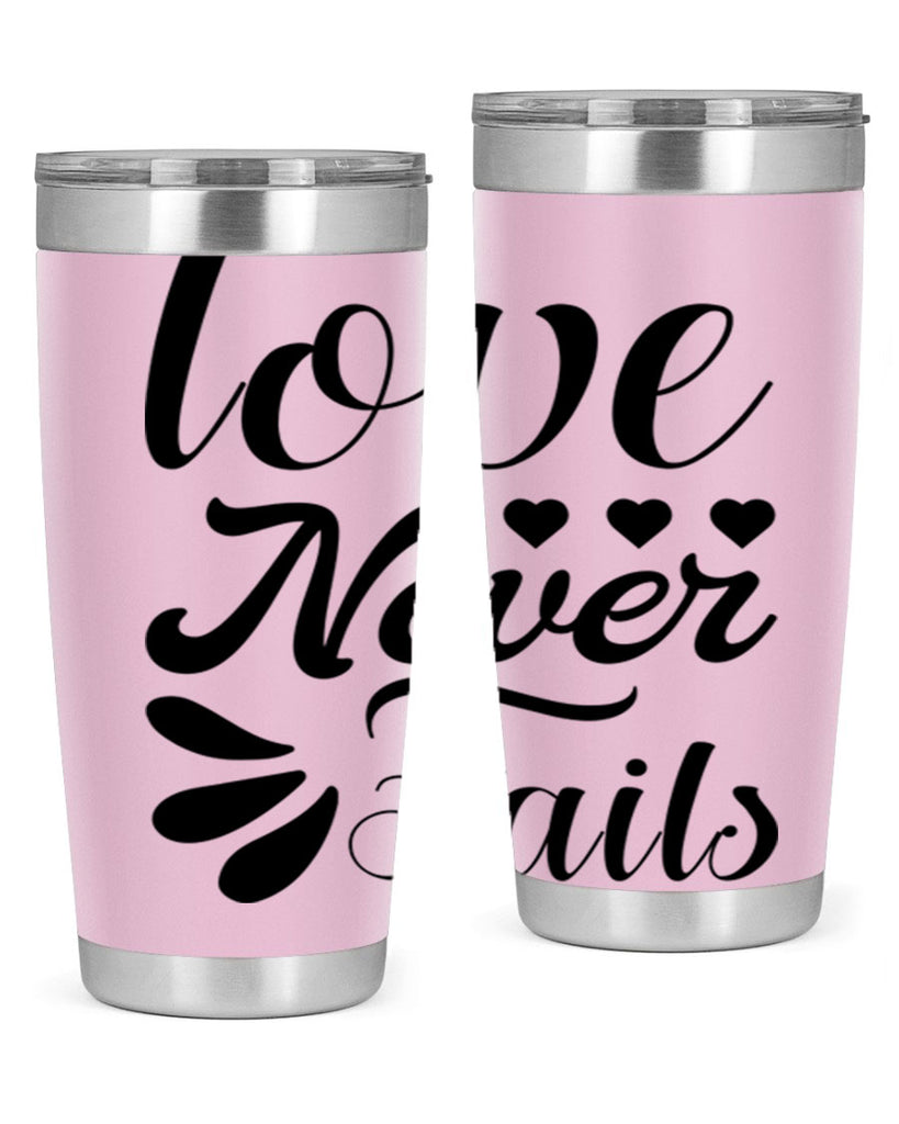 Love Never Fails 316#- winter- Tumbler