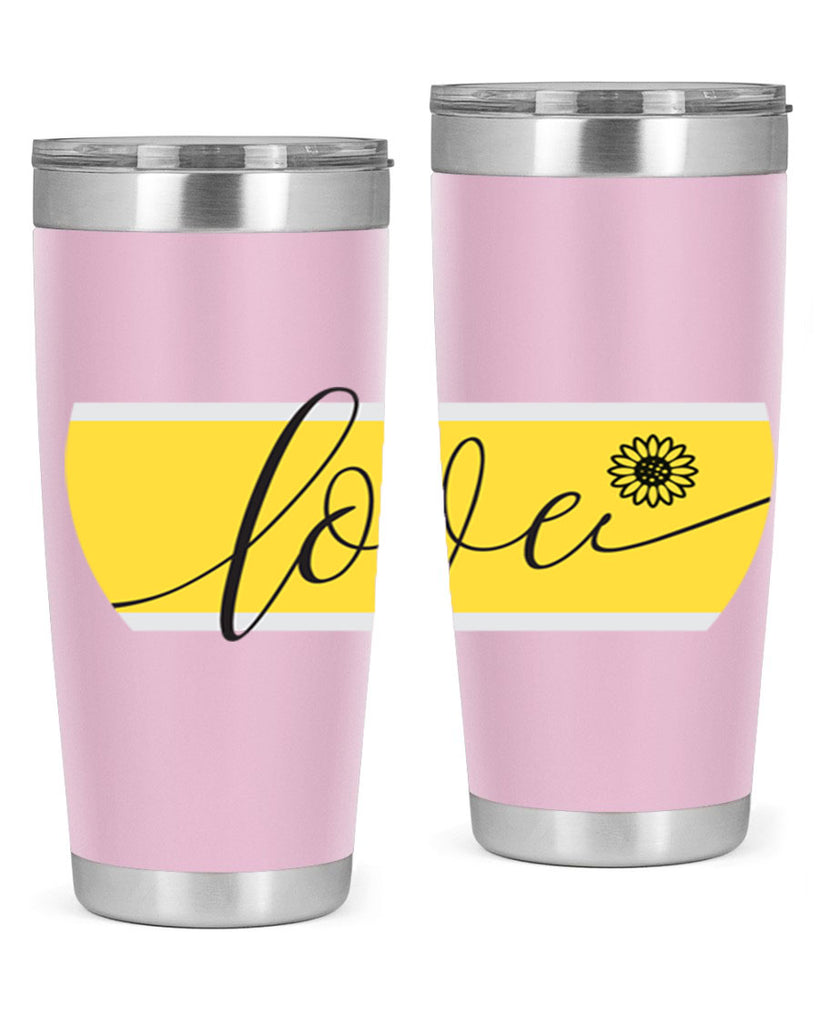 Love and daisy327#- spring- Tumbler