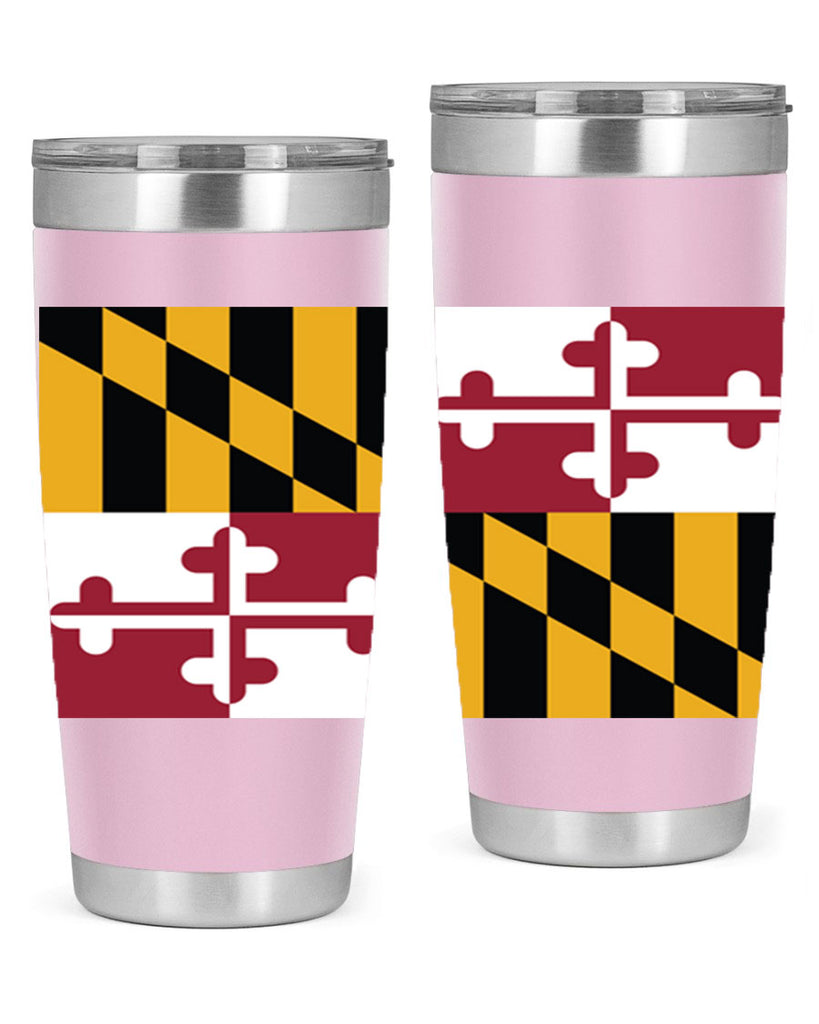 Maryland 32#- Us Flags- Tumbler