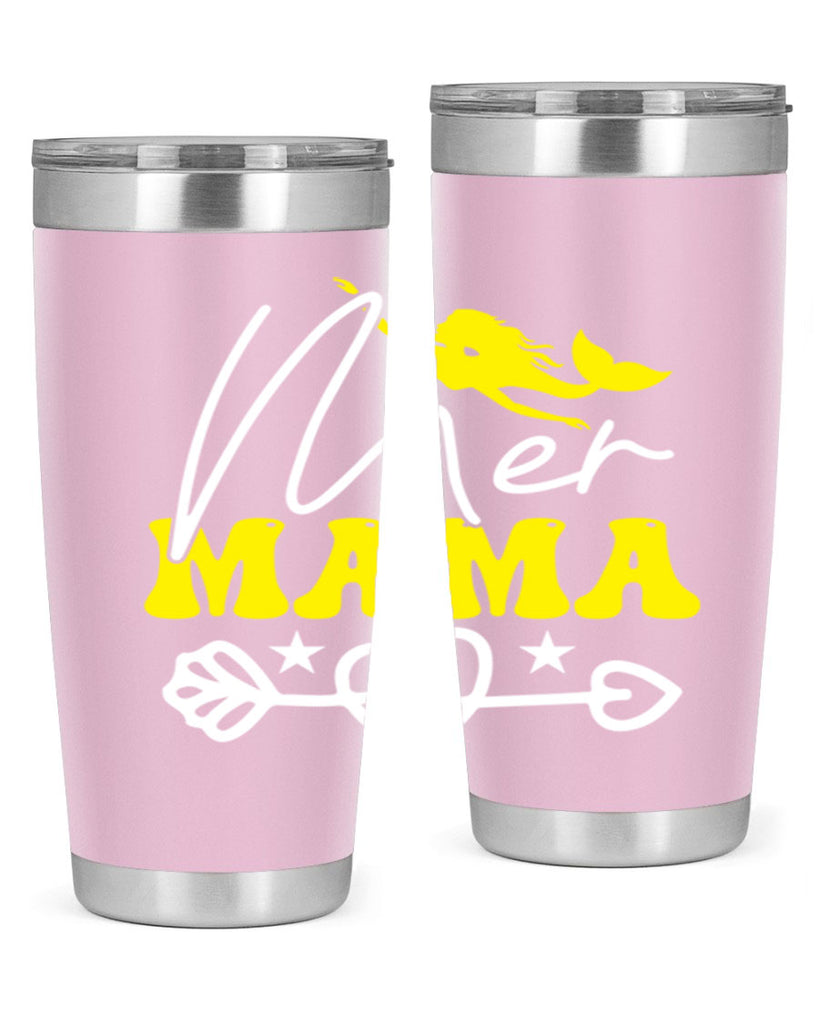 Mer Mama 332#- mermaid- Tumbler