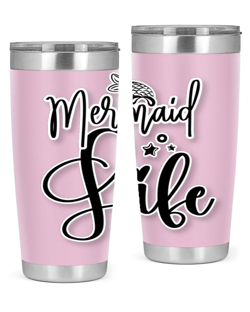 Mermaid Life 429#- mermaid- Tumbler