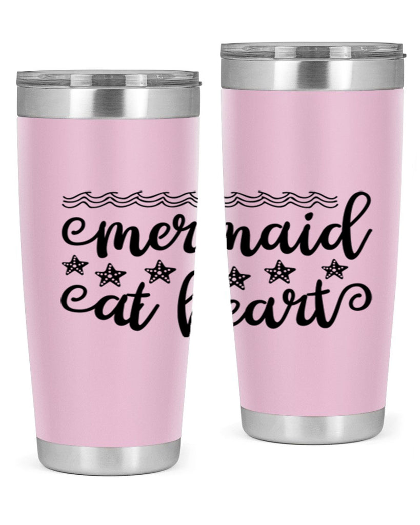 Mermaid at heart design 398#- mermaid- Tumbler