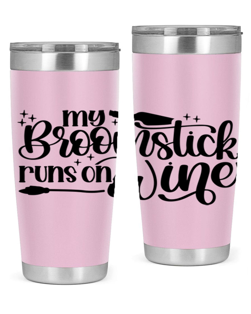My Broomstick Runs On Wine Style 34#- make up- Tumbler