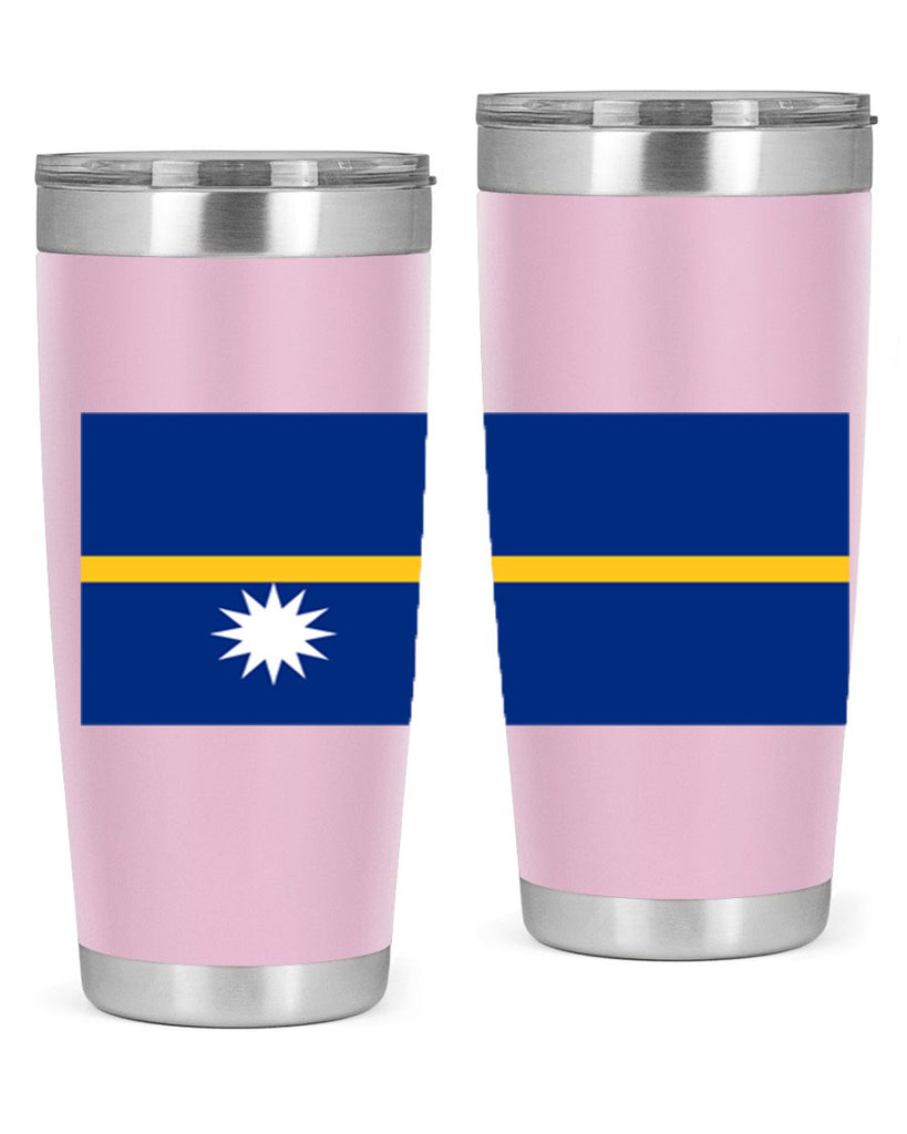 Nauru 77#- world flags- Tumbler