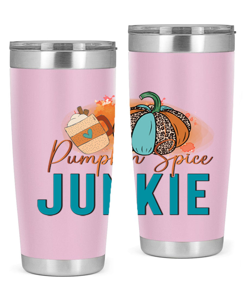 Pumpkin Spice Junkie 550#- fall- Tumbler