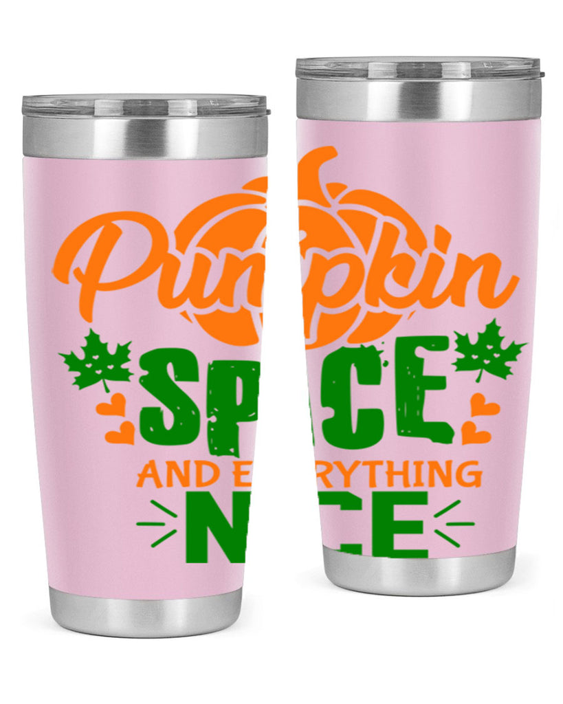 Pumpkin Spice and Everything Nice 538#- fall- Tumbler