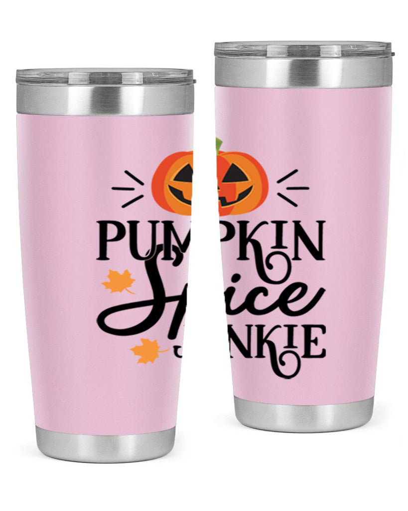 Pumpkinspicejunkie 568#- fall- Tumbler
