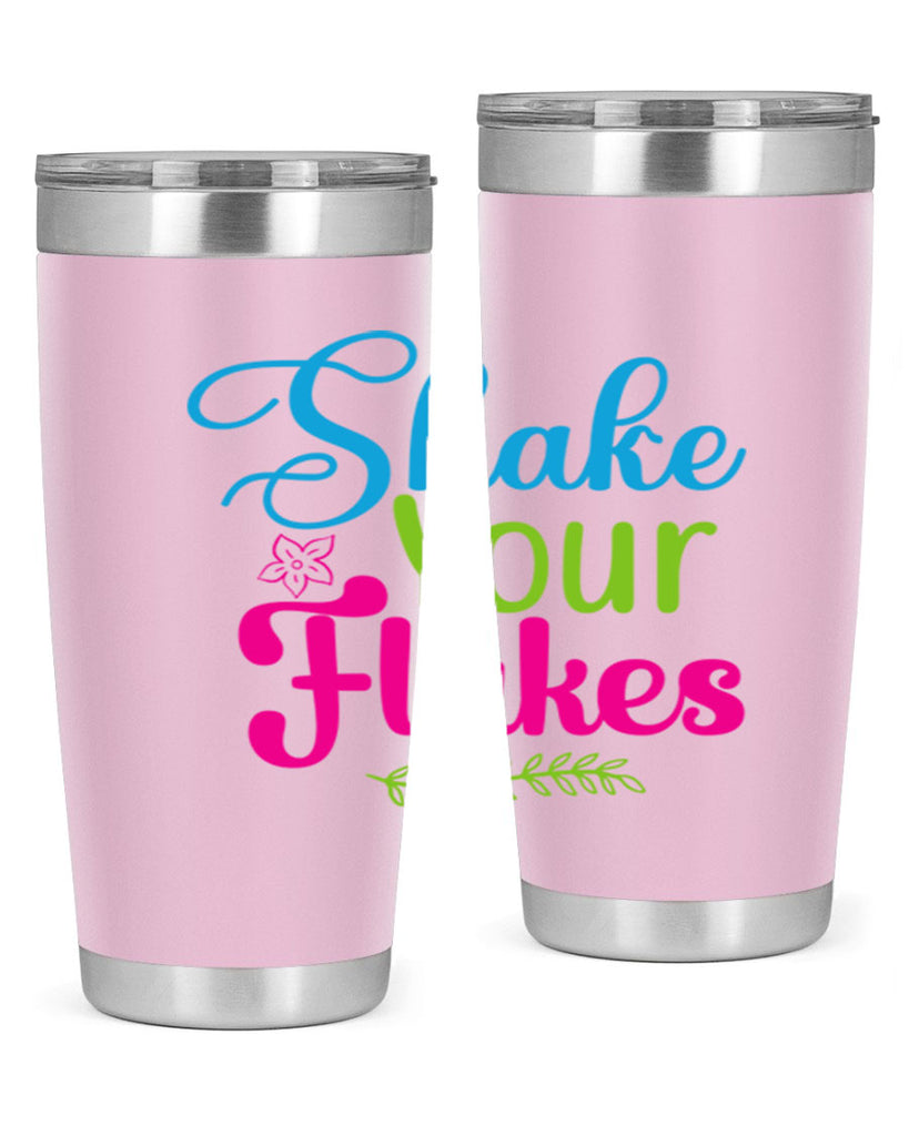 Shake Your Flakes 356#- winter- Tumbler
