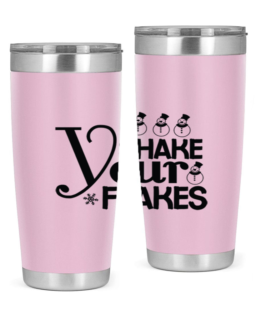 Shake Your Flakes 357#- winter- Tumbler