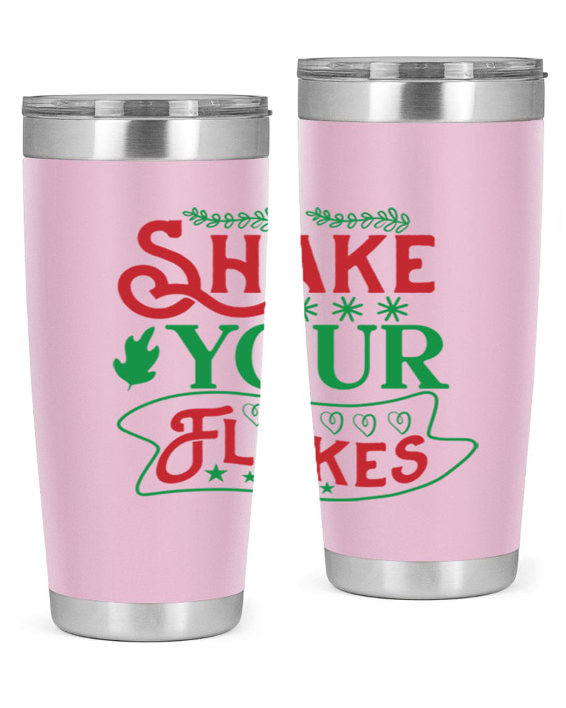 Shake Your Flakes 358#- winter- Tumbler