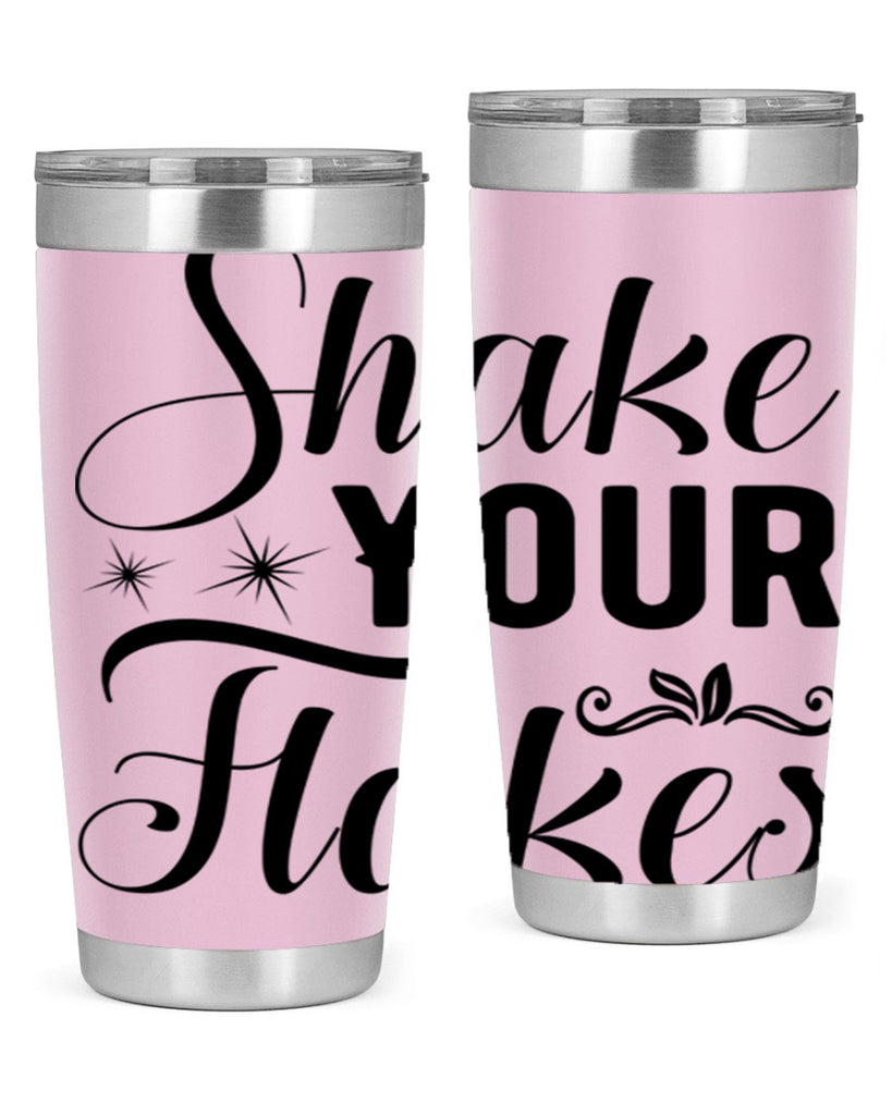 Shake Your Flakes 362#- winter- Tumbler